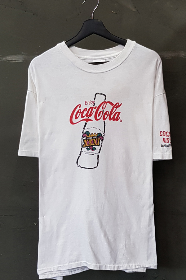 90&#039;s Hanes - Coca-Cola - Made in U.S.A. (XL)