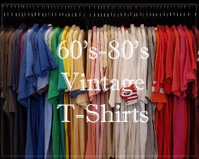 60&#039;s-80&#039;s 빈티지 티셔츠