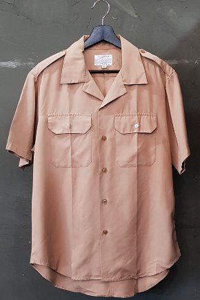 80&#039;s US Army - Dress Shirts - Tan 445 - Creighton INC. (L)