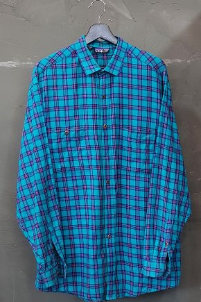 90&#039;s Patagonia - Flannel - Made in Portugal (L)