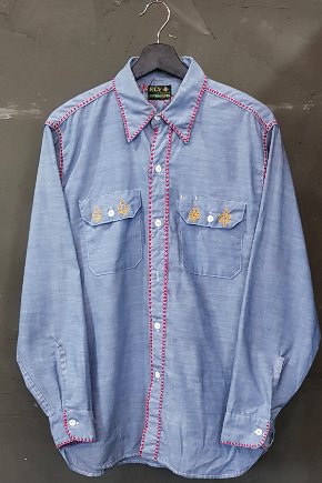 70&#039;s ELY - Chambray - Made in U.S.A. (M)