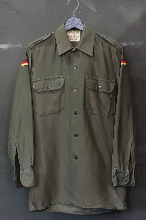80&#039;s German Military - Field Shirt (S)