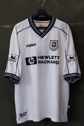 1997/1999 Pony - Tottenham Hotspur - Home - Klinsmann - Made in England (2XL)