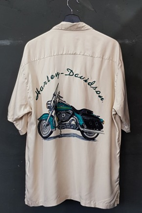 Harley Davidson - Hawaiian - Silk 100% (L)