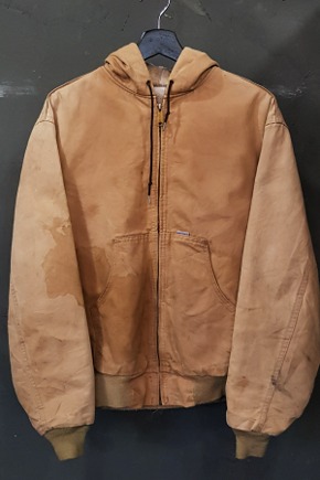 80&#039;s Carhartt - JR106 - Duck Active - Thermal Lined - 100th Anniversary - Made in U.S.A. (M)