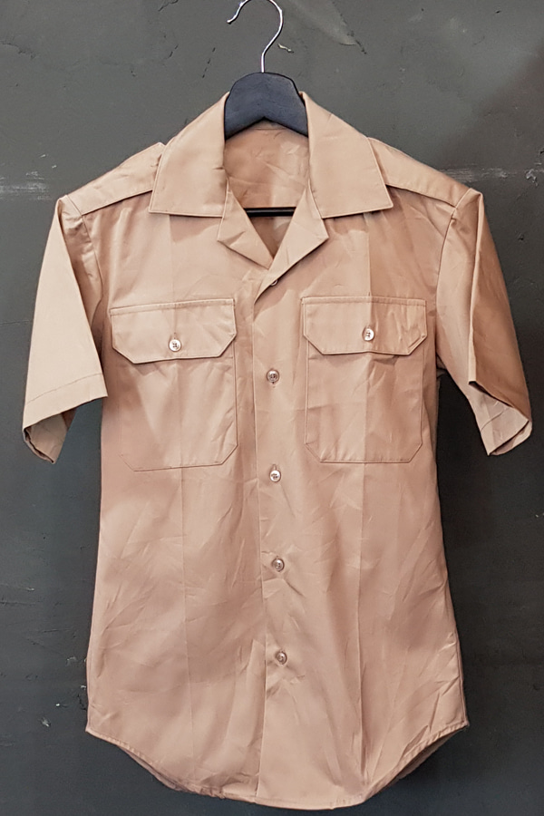 90&#039;s US Army - Dress Shirts - Tan 445 (S)