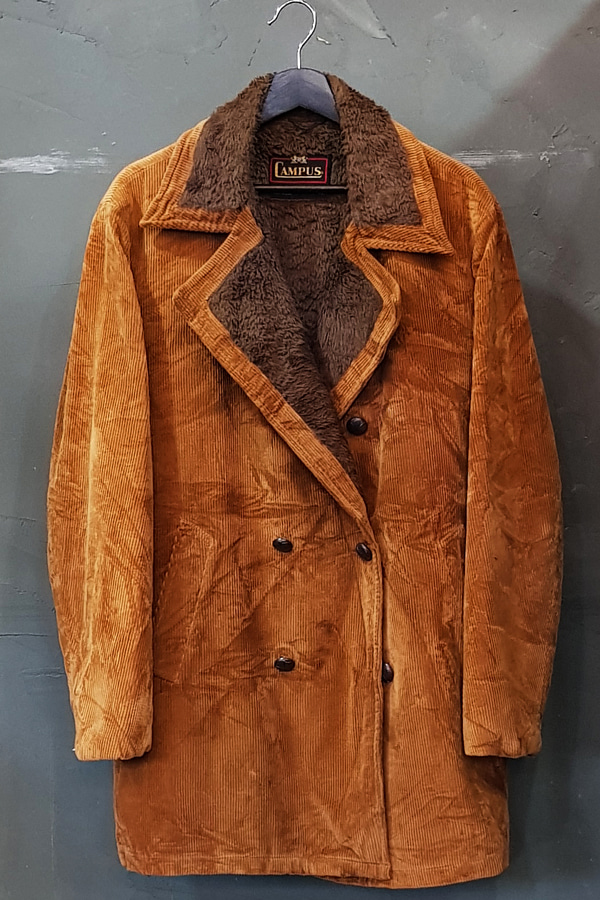 70&#039;s Campus - Country Coat - Pile Lined - Made in U.S.A. (L)