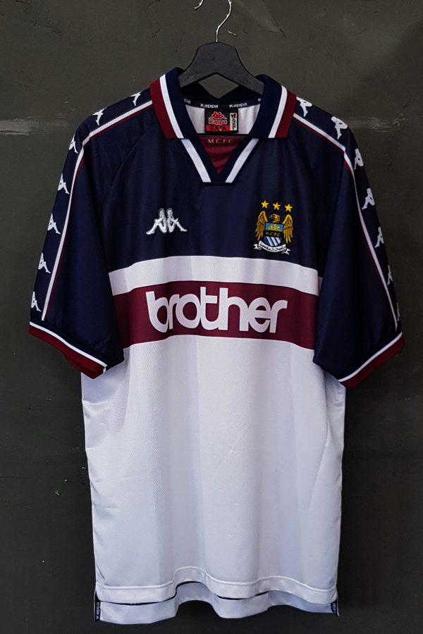 1997/1998 Kappa - Manchester City - Away - Made in England (XL)