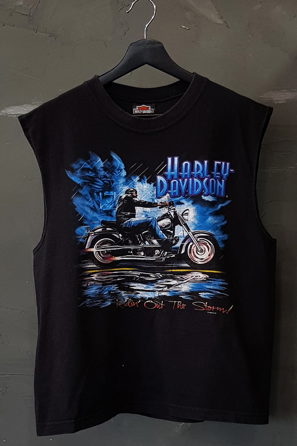 90&#039;s Harley Davidson - Made in U.S.A. (L)