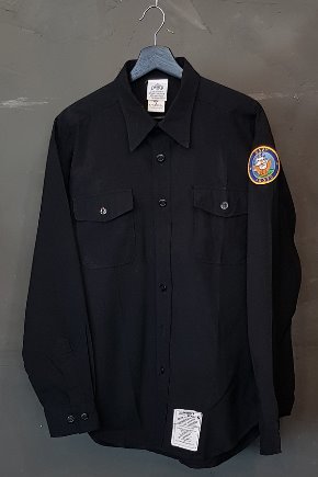 US Navy Naval Dress Shirt-Anchor-DSCP (XL)