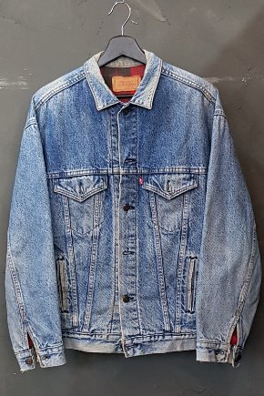 80&#039;s Levi&#039;s 57510 - Flannel Lined - Made in U.S.A. (XL)