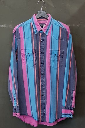 80&#039;s Wrangler - South Western - Made in U.S.A. (L)