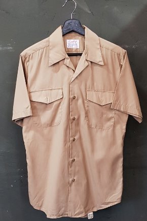 80&#039;s US Army - Dress Shirts - Tan 445 - Creighton INC. (S)