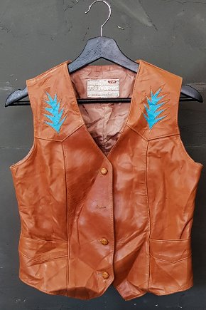 80&#039;s Trego&#039;s Westwear - Genuine Leather - Made in U.S.A. (XS)