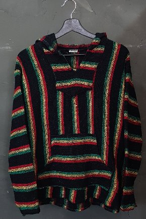 90&#039;s None - Mexican Poncho &amp; Baja &amp; Surf (M)