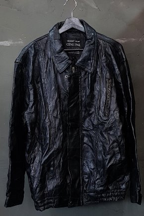 90&#039;s Maxam - Lamb - Genuine Leather (XL)