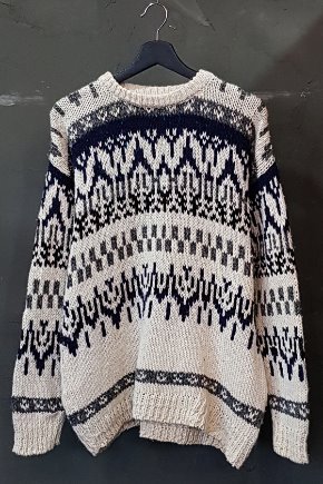 80&#039;s Park&amp;Co. - Wool 100% - Made in Ireland (L)