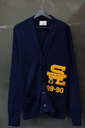 80&#039;s Bristol Products - Letterman Varsity - Made in U.S.A. (M)