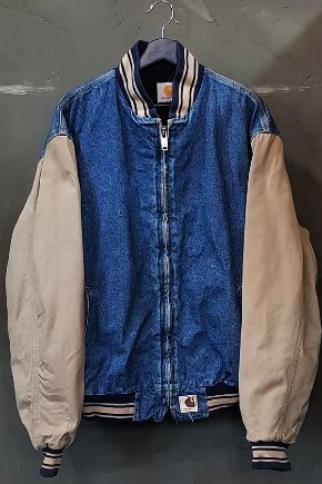 80&#039;s Carhartt - Varsity - Quilted Flannel Lined - Made in U.S.A. (XL)