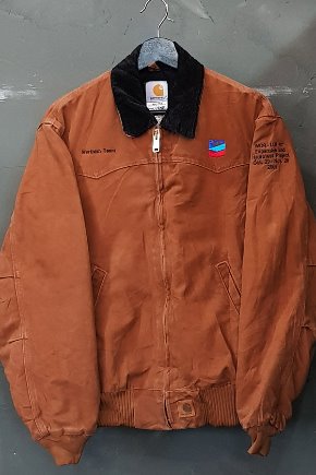 90&#039;s Carhartt - Santa Fe - Flannel Quilted Lined (S)