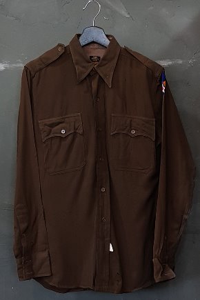 40&#039;s US Military - Officer&#039;s Shirt - WW2 - USAAF - Korea War - Jackson Raymond (S)