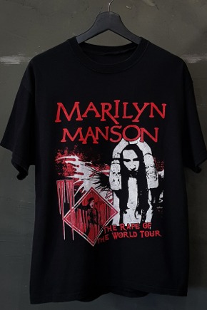None - Marilyn Manson - 08&#039;s Tour (M-L)